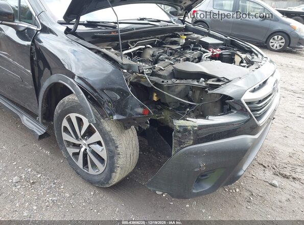 4S4BTAFC2M3167984 2021 SUBARU OUTBACK Black Widok z przodu