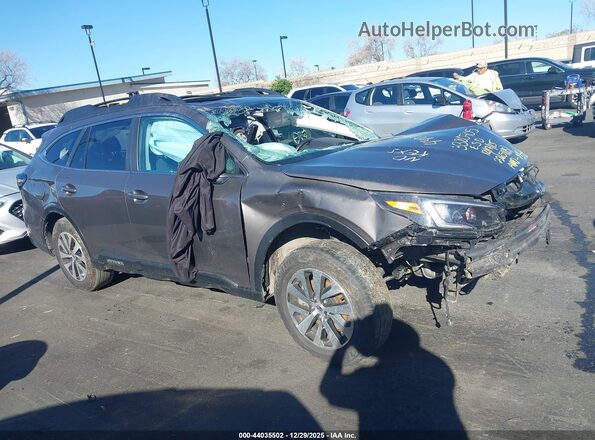 4S4BTAFC2N3170871 2022 SUBARU OUTBACK Gray Панорамний вид салону 360°