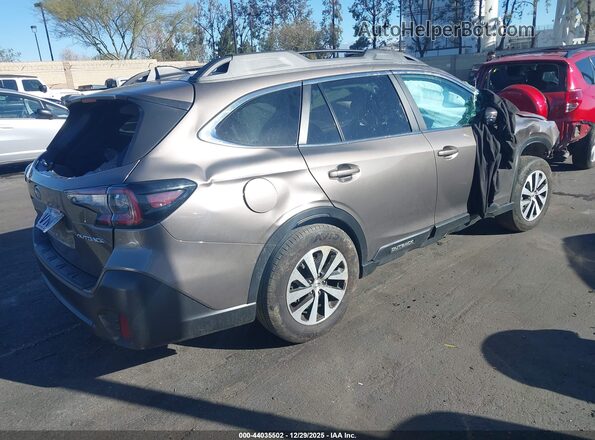4S4BTAFC2N3170871 2022 SUBARU OUTBACK Gray Задня права чверть