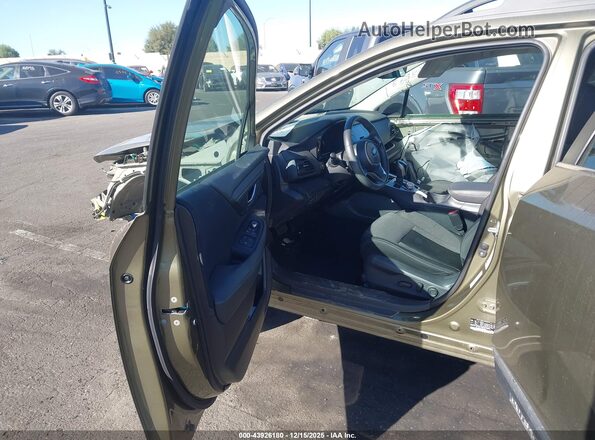 4S4BTAFC3N3246971 2022 SUBARU OUTBACK Green Front interior view