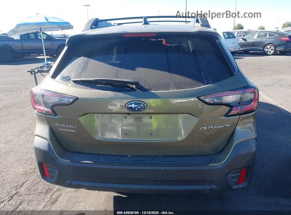 4S4BTAFC3N3246971 2022 SUBARU OUTBACK Green 