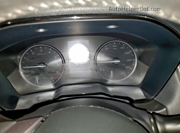 4S4BTAFC5R3124053 2024 SUBARU OUTBACK Blue Instrument cluster view