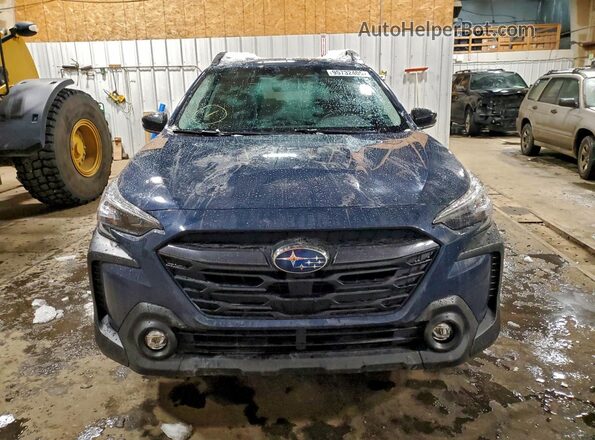 4S4BTAFC5R3124053 2024 SUBARU OUTBACK Blue Front view