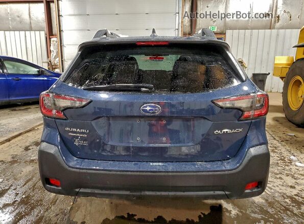4S4BTAFC5R3124053 2024 SUBARU OUTBACK Blue Rear view