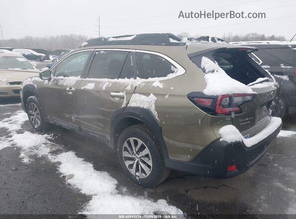 4S4BTAFC5R3220359 2024 SUBARU OUTBACK Зеленый Задняя левая четверть