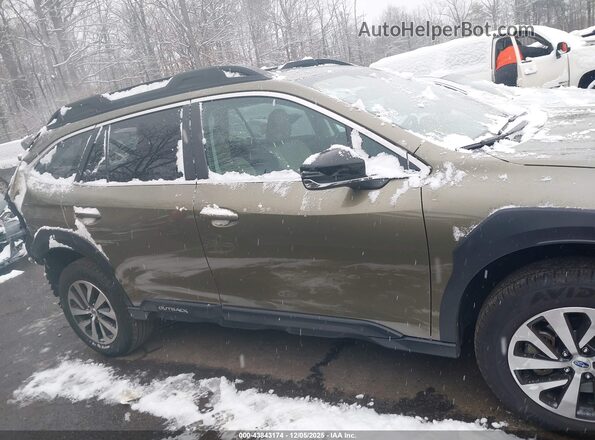 4S4BTAFC5R3220359 2024 SUBARU OUTBACK Зеленый Вид задней части салона