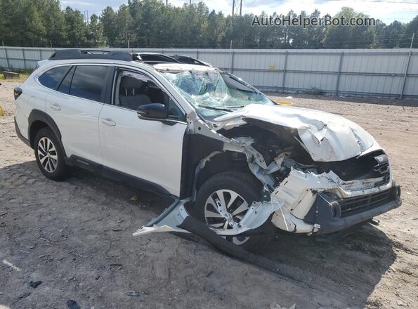 4S4BTAFCXR3156156 2024 SUBARU OUTBACK White Delantero derecho