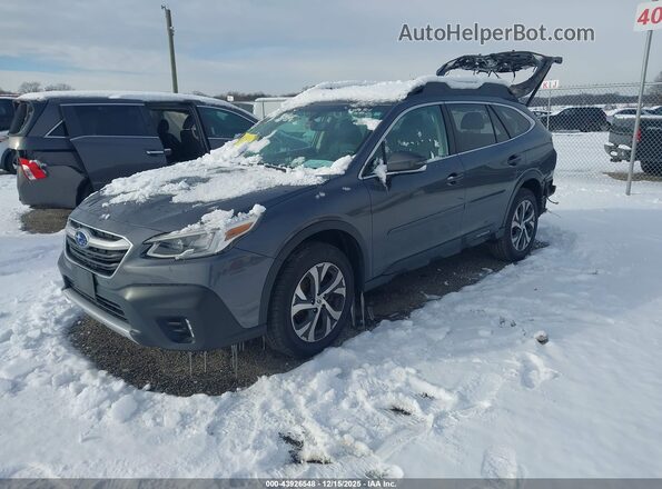 4S4BTAMC2M3138066 2021 SUBARU OUTBACK Gray Передня ліва чверть
