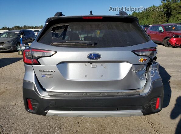 4S4BTANC7L3250892 2020 SUBARU OUTBACK Silver Rear view