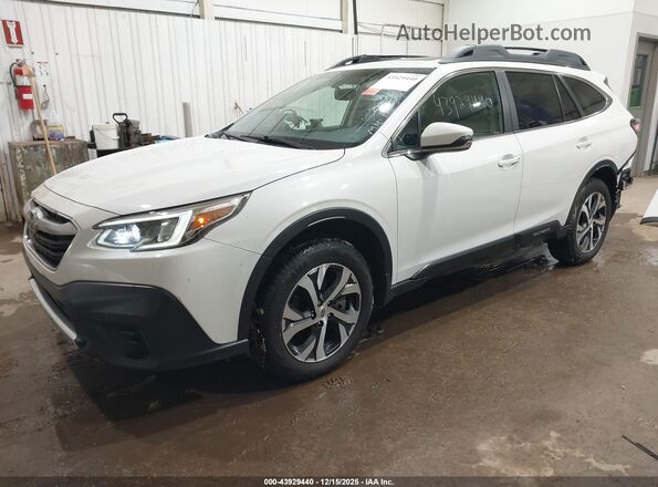 4S4BTANC9M3173752 2021 SUBARU OUTBACK White Przód lewy