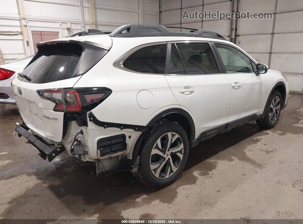 4S4BTANC9M3173752 2021 SUBARU OUTBACK White Tył prawy