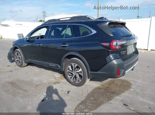 4S4BTAPC2L3230742 2020 SUBARU OUTBACK Черный Задняя левая четверть