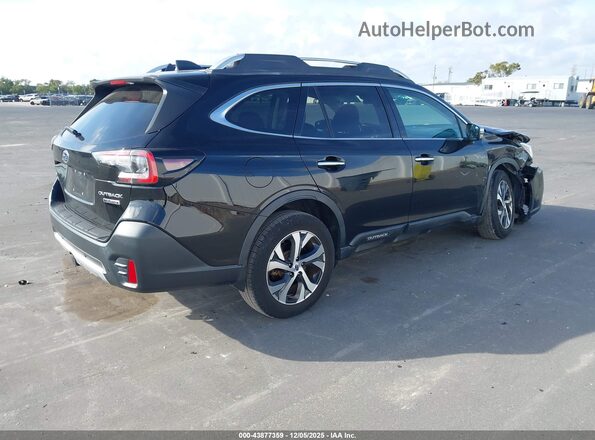 4S4BTAPC2L3230742 2020 SUBARU OUTBACK Черный Задняя правая четверть