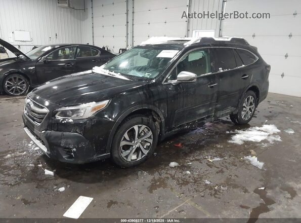 4S4BTAPC6M3197214 2021 SUBARU OUTBACK Black Передня ліва чверть