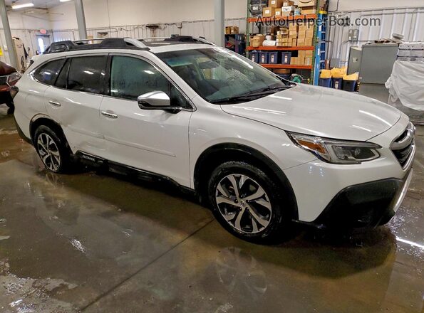 4S4BTAPC7M3127897 2021 SUBARU OUTBACK White Передня права чверть