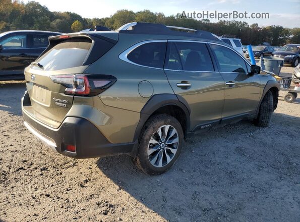 4S4BTAPCXP3151289 2023 SUBARU OUTBACK Green Задня права чверть