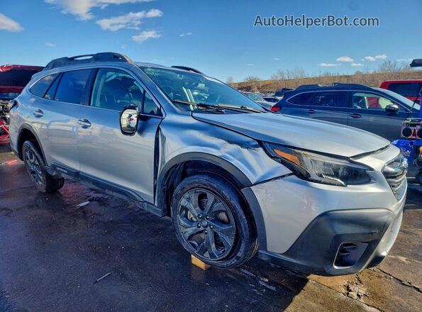 4S4BTGJD6M3149166 2021 SUBARU OUTBACK Silver Առջևի աջ