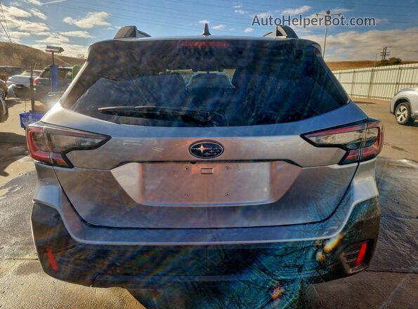4S4BTGJD6M3149166 2021 SUBARU OUTBACK Silver Հետևի տեսք