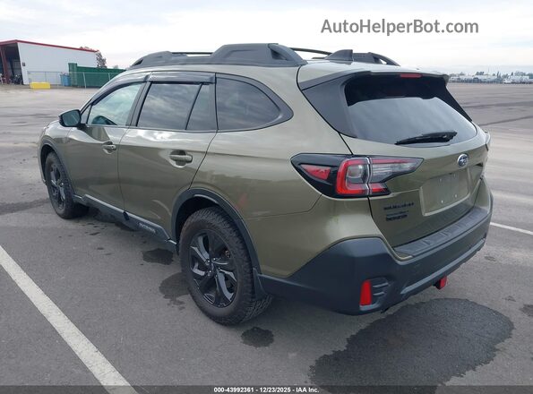 4S4BTGKD3L3246063 2020 SUBARU OUTBACK Green Հետևի ձախ