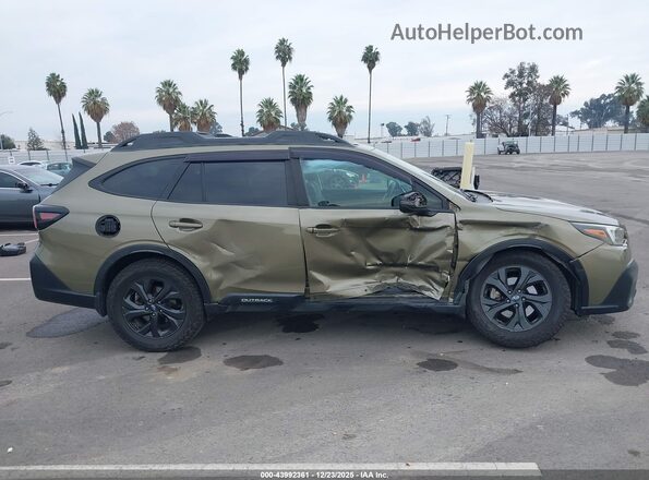 4S4BTGKD3L3246063 2020 SUBARU OUTBACK Green Սալոնի հետևի տեսք