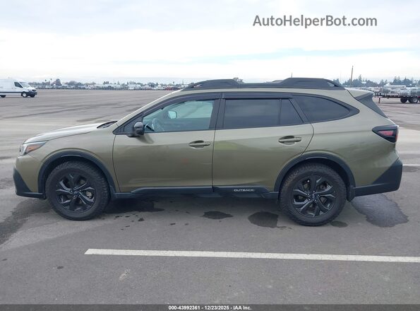 4S4BTGKD3L3246063 2020 SUBARU OUTBACK Green Սալոնի 360 աստիճան տեսք