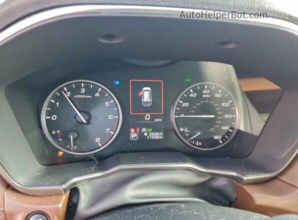 4S4BTGPD4S3124352 2025 SUBARU OUTBACK White Instrument cluster view