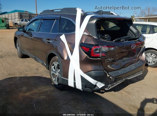 4S4BTGPD6M3220860 2021 SUBARU OUTBACK Brown Задня ліва чверть