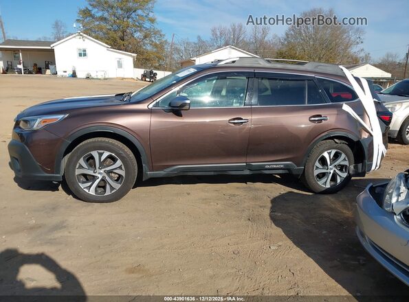 4S4BTGPD6M3220860 2021 SUBARU OUTBACK Brown Панорамний вид салону 360°