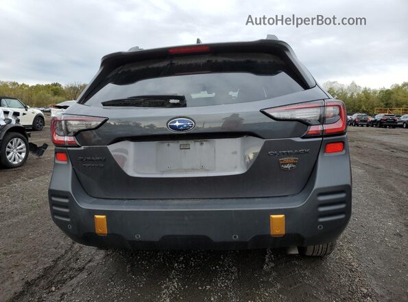 4S4BTGUD6N3221772 2022 SUBARU OUTBACK Gray Widok z tyłu
