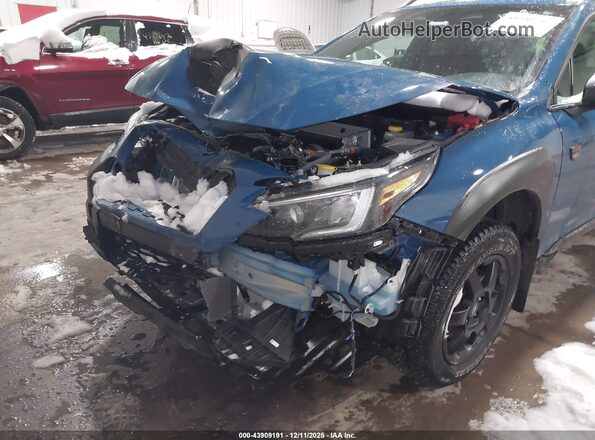 4S4BTGUD8R3245576 2024 SUBARU OUTBACK Синий Вид спереди