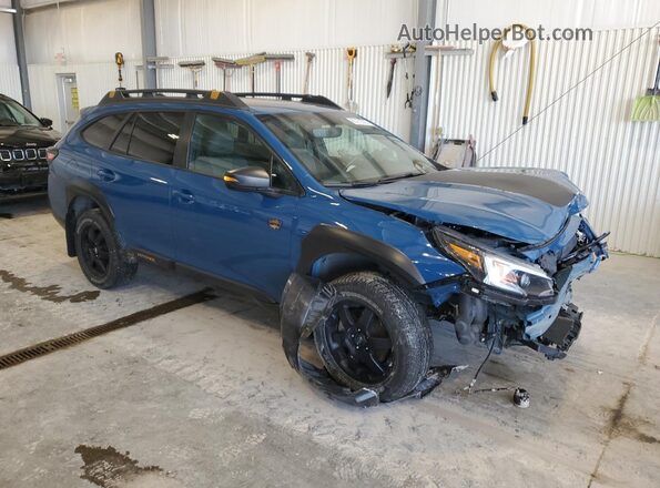 4S4BTGUDXP3196877 2023 SUBARU OUTBACK Blue Delantero derecho