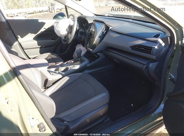 4S4GUHD66T3706601 2026 SUBARU CROSSTREK Green Vista interior delantera