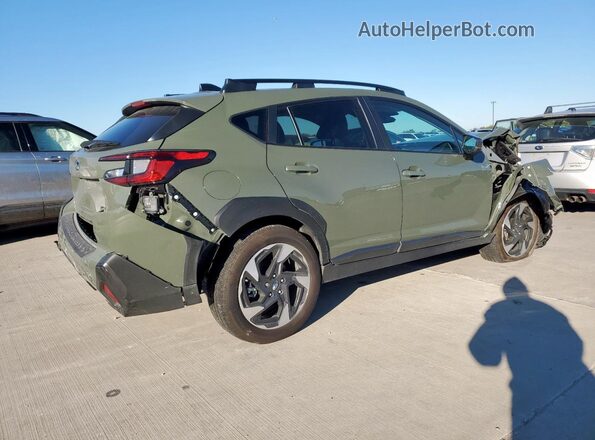 4S4GUHM67S3732302 2025 SUBARU CROSSTREK Green Հետևի աջ