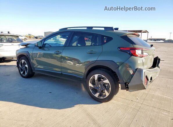 4S4GUHM67S3732302 2025 SUBARU CROSSTREK Green Հետևի ձախ