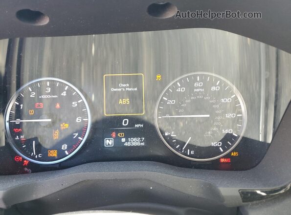 4S4WMAAD1P3403740 2023 SUBARU ASCENT Blue Widok zestawu wskaźników