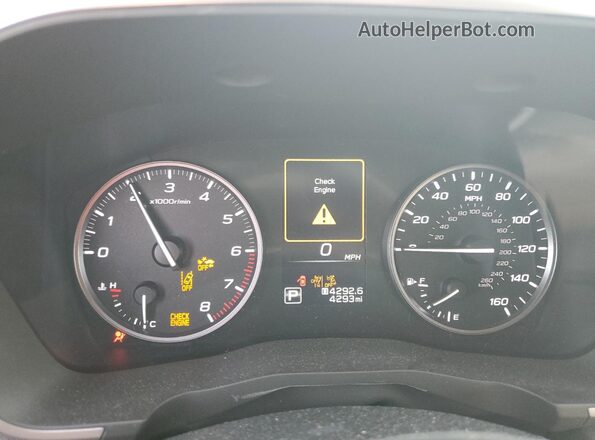 4S4WMADD6S3412213 2025 SUBARU ASCENT Белый Вид щитка приборов