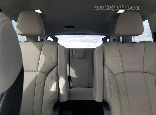 4S4WMADD6S3412213 2025 SUBARU ASCENT Белый Вид задних сидений