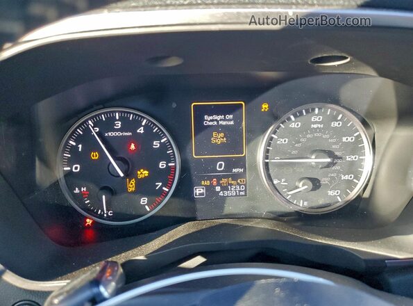 4S4WMAED2R3453818 2024 SUBARU ASCENT Green ხელსაწყოთა პანელის ხედი