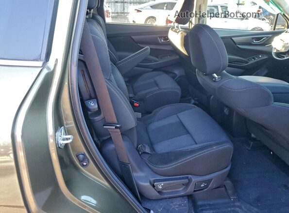 4S4WMAED2R3453818 2024 SUBARU ASCENT Green უკანა სალონის ხედი