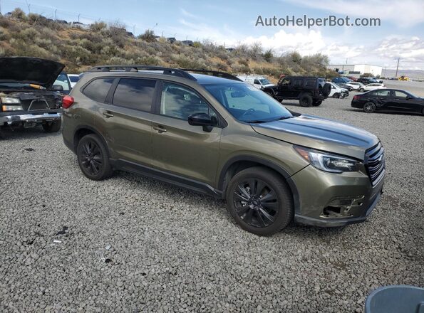 4S4WMAGD7N3458410 2022 SUBARU ASCENT Зеленый Передняя правая четверть