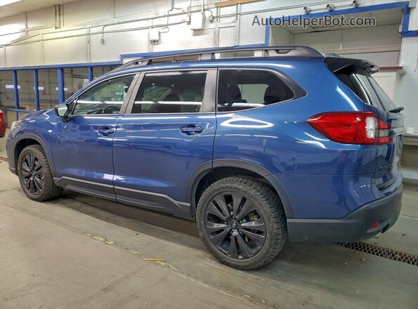 4S4WMAJDXN3432313 2022 SUBARU ASCENT Blue Trasero izquierdo