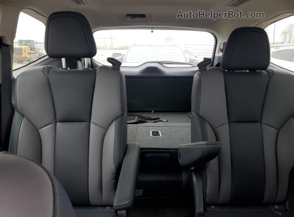 4S4WMAKD0P3449249 2023 SUBARU ASCENT Gray Vista de los asientos traseros