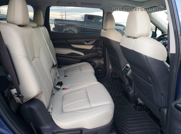 4S4WMALD3N3440945 2022 SUBARU ASCENT Blue Widok tylnych siedzeń