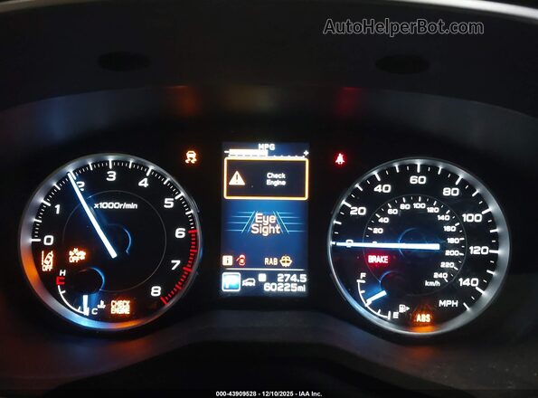 4S4WMAPD6L3452143 2020 SUBARU ASCENT Gray Вид задніх сидінь