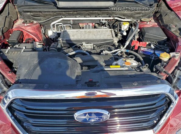 4S4WMARD2L3462147 2020 SUBARU ASCENT Red Engine compartment view