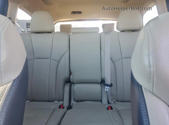 4S4WMARD3R3418487 2024 SUBARU ASCENT Синий Вид задних сидений