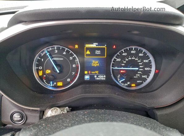 4S4WMARD6M3407850 2021 SUBARU ASCENT White ხელსაწყოთა პანელის ხედი