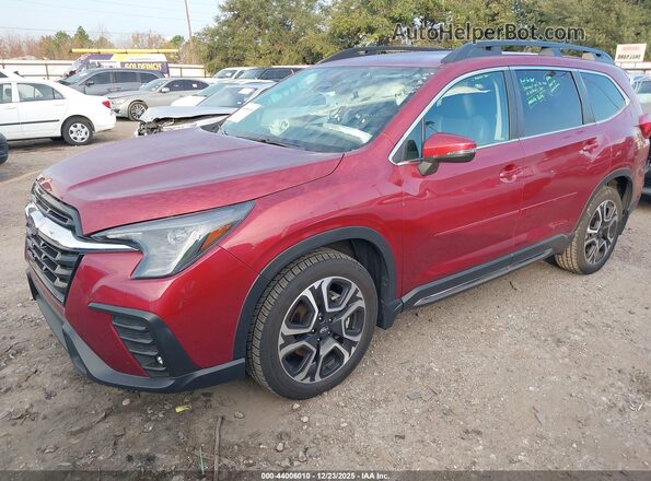 4S4WMASD4P3433572 2023 SUBARU ASCENT Красный Передняя левая четверть