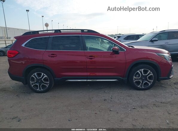 4S4WMASD4P3433572 2023 SUBARU ASCENT Красный Панорамный вид салона 360°