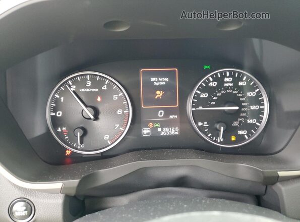 4S4WMAUD9R3452084 2024 SUBARU ASCENT Black Instrument cluster view